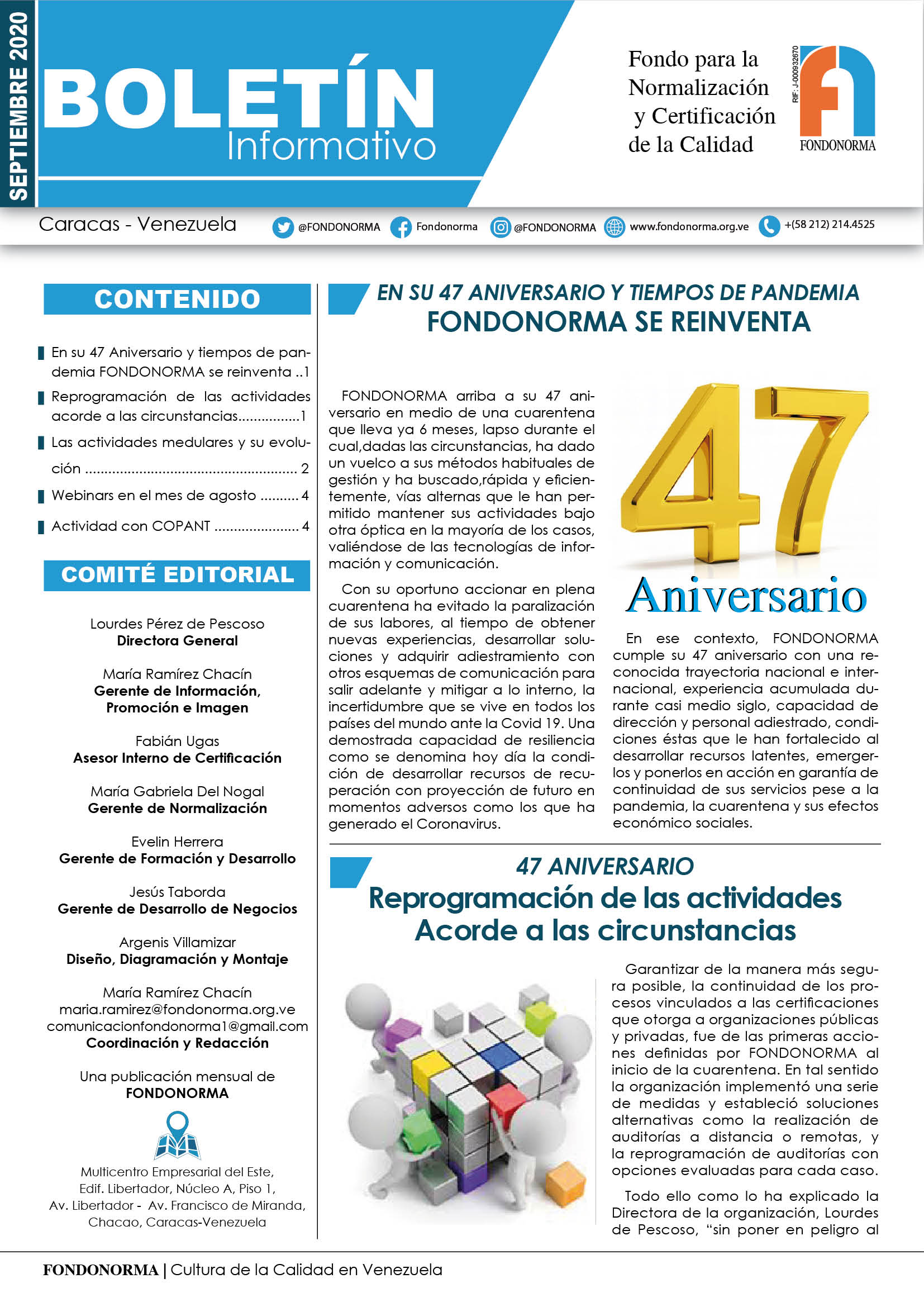 BOLETIN DE SEPTIEMBRE 2020 1