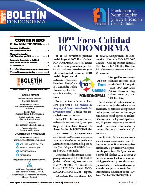 Octubre 2019